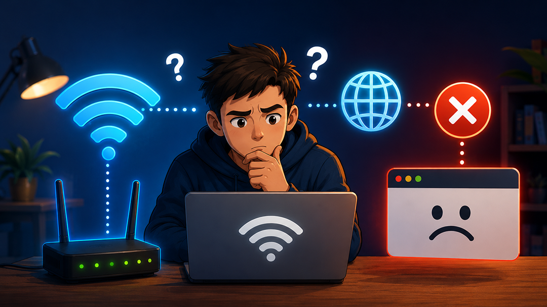 Wi-Fi Tersambung, Internet Tidak Jalan? Kenapa?
