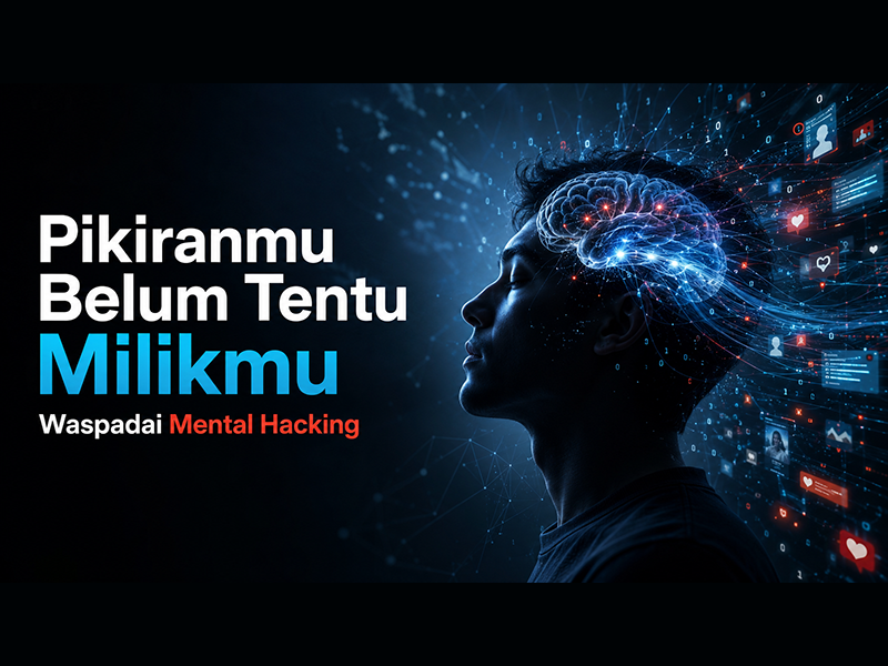 Pikiranmu Belum Tentu Milikmu: Waspadai Mental Hacking